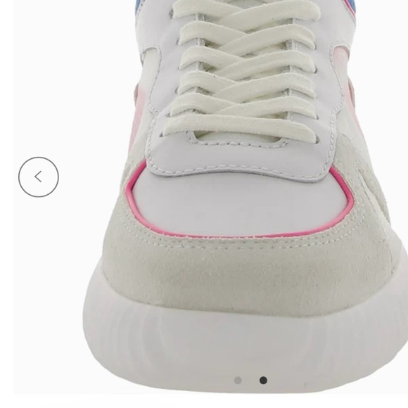 Rag & Bone Women's Retro Runner 2.0 Shoes - White and Pink Size 37 US 7 - Picture 2 of 7
